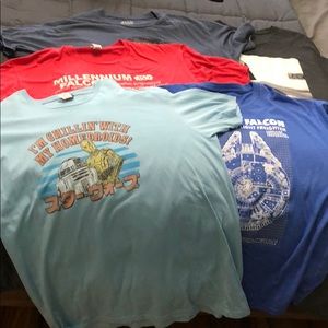 Star Wars men’s T-shirt’s in size 2XL